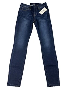 7 for All Mankind Damen Gwenevere Skinny Jeans Gr. 27 Neu mit Etikett dunkle Waschung - Bild 1 von 6