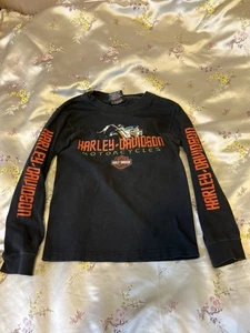 Harley Davidson T-Shirt Youth 6-8 Langarm Louisville Kentucky - Bild 1 von 10