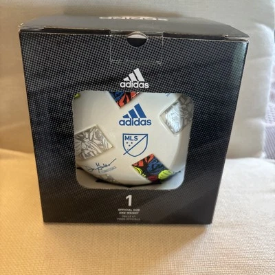 Adidas MLS Mini Soccer Ball Replicas Size 1 New In Box - Image 1 of 4