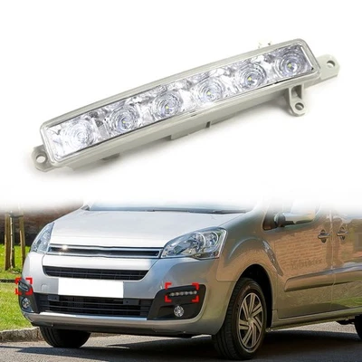 Daytime Running Light Fog Light For Citroen Berlingo For Peugeot 107 308 Partner - Image 1 of 4