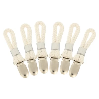 6 Pcs Handtuchklammer Haken Klips Badezimmertuchhalter Küchentuchhalter - Bild 1 von 4