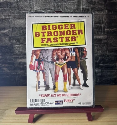 BRAND NEW Bigger Stronger Faster DVD 2008 Documentary Bodybuilding - Image 1 of 2