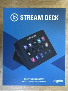 Elgato Stream Deck MK2 15-Key Live Production Controller Open Box Never Used - Picture 1 of 6