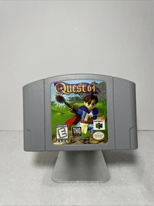 Quest 64 Nintendo 64 N64 Game Cartridge Authentic Cleaned Tested Works - Picture 1 of 3