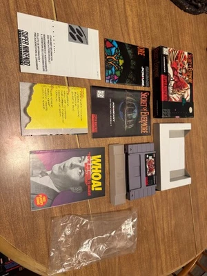 Secret of Evermore (Super NES Nintendo SNES) CIB complete RPG video game ++ SoE - Image 1 of 4
