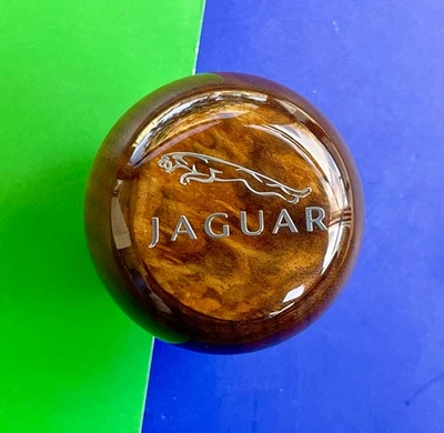 JAGUAR Gear Shift Knob Wood Walnut XJ6,XJS,XJ8,XK8,XJR,XKR,XK,S-Type,X-Type,XK - Image 1 of 3