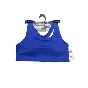 Sujetador deportivo Avia para mujer talla S soporte medio espalda deportiva color Peri Pop NUEVO - Imagen 1 de 4