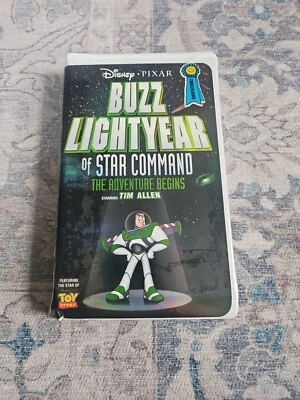 Buzz Lightyear of Star Command: The Adventure Begins (VHS, 2000) - Image 1 of 3