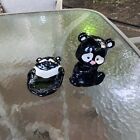 Panda Bear Themed Kitchen Set Of Mini Serving Dish/Spoon Rest & Spoon Holder 