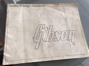 Gibson Guitar Vintage Brochure 1978 Rare - Picture 1 of 12