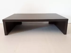 RIALZO PORTA TV SU MISURA WENGE' PER VCR DVD DECODER ALZATA TV MONITOR PC - Foto 1 di 3
