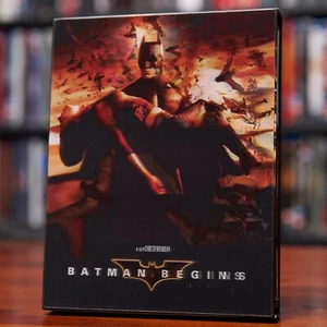 Batman Begins 4k Ultra HD Manta Lab Double Lenticular Fullslip Steelbook - Picture 1 of 6
