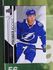 2018-19 Upper Deck Premier Premier Rookie /299 Mathieu Joseph #58 Rookie RC - Picture 1 of 2