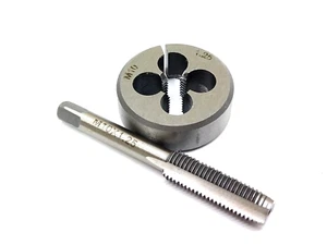 M10x1.25 Metrischer Wasserhahn + Stanzlegierung Stahl RECHTE Hand Gewindewerkzeug 10 mm - 1,25 - Bild 1 von 1