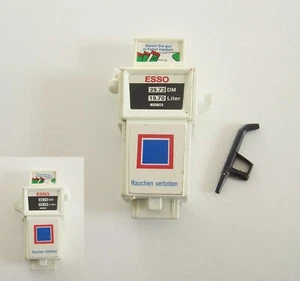 PLAYMOBIL (R3227) STATION - Pompe Essence Blanche Esso 3439 Jaunie - Picture 1 of 1