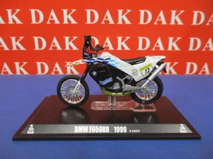 Die cast 1/24 Modellino Moto BMW F650RR Rally Paris Dakar 1999 - Foto 1 di 3