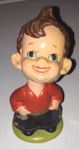 Vintage Made in Japan cowboy bobblehead paper mache 6" - Picture 1 of 8