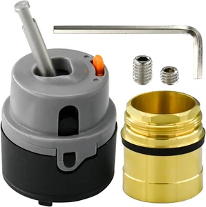 Cartridge Replacement for Single Handle Kitchen and Lavatory Faucets, 36 Mm - Picture 1 of 12