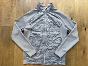Peter Millar Hyperlight Merge Hybrid Jacket Mens Small Gray Camo Camouflage Golf - Picture 1 of 18