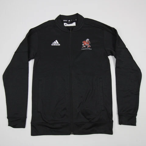 Miami Hurricanes adidas Jacket Men's Black New Cover