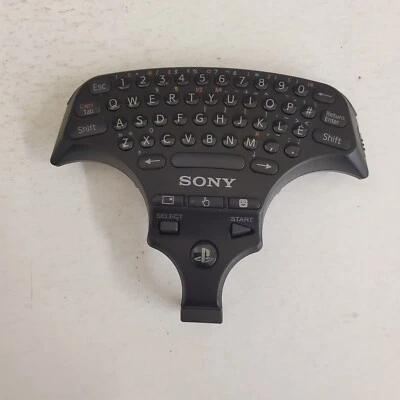 Sony PlayStation 3 PS3 Wireless Keypad Keyboard Chat Pad CECHZK1UC Official OEM - Image 1 of 2