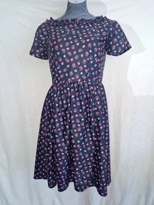 Nylon Dederon kittel Vintage Gr.34-36- 70er Jahre--- Kleid RSK - Bild 1 von 5