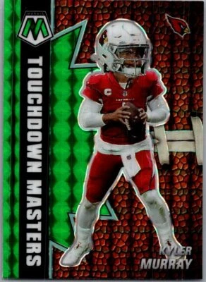 2021 Panini Mosaic #TM-20 Kyler Murray Touchdown Masters Mosaic Green - Image 1 of 2