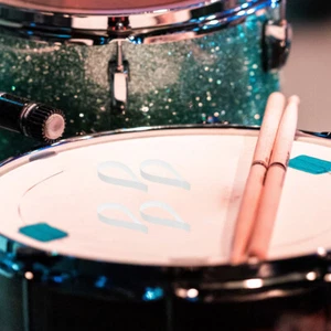 Juego de batería práctico de 6 piezas accesorios de batería de percusión de marcha accesorios de batería - Imagen 1 de 12