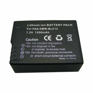 Replacement DMW-BLC12 Battery for Panasonic DMC-FZ200 FZ300 FZ1000 FZ2000 GH2GK - Picture 1 of 4