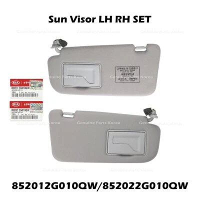 ⭐Genuíno⭐ Quebra-sol LH RH SET 852012G010QW 852022G010QW para Kia Optima Magentis - Imagem 1 de 4