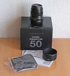 Fujifilm Fujinon XF 50mm f/2 R WR in box