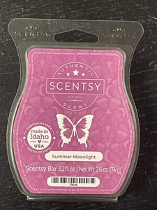 Scentsy “SUMMER MOONLIGHT” Wax Bar Melt 3.2 fl oz RETIRED - Picture 1 of 2