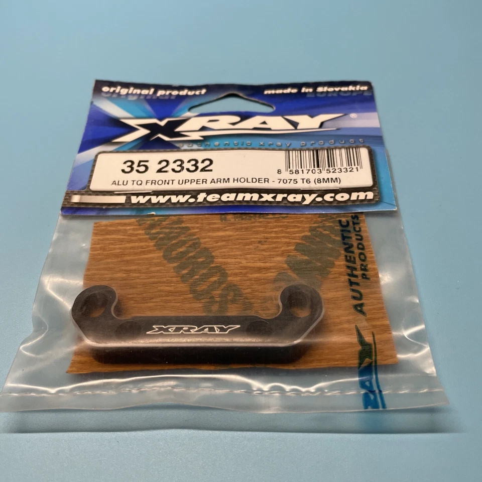 XRAY Aluminum TQ Front Upper Arm Holder - 7075 T6 (8mm) XRA 352332 - Image 1 of 1