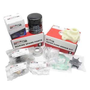 Outboard Maintenance Kit for Yamaha FT50C FT60B with Thermostat Oil Fuel Filter - Picture 1 of 2