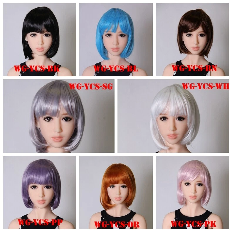 Short Curly Fashion Cosplay Costume Party Hair Anime Wigs Wavy Wig #WG-YCS - Image 1 of 1