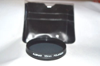 Albinar 55 mm Polarizer Screw-In Filter with Pouch (S-43) - Image 1 of 3