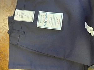 Becky Thatcher Uniform Navy Pants Girls Juniors Sz 23 Waist 38-39 1/2 NWT - Picture 1 of 5