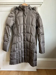 Parka piumino Eddie Bauer Lodge 7494 cappuccio rimovibile pelliccia idrorepellente donna XS - Foto 1 di 15