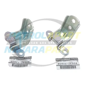 Genuine Nissan Patrol Y62 VK56 5.6L Front Door Hinge Pair - Picture 1 of 1