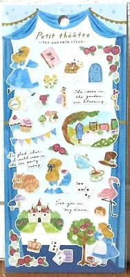 MIND WAVE Petit Theatre Sticker Fairy Tale Alice in Wonderland Kid MADE IN JAPAN - Image 1 of 3