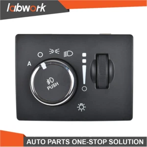 Labwork Headlamp Switch With Fog Lights For Dodge Challenger Chrysler 2005-2014 - Picture 1 of 7