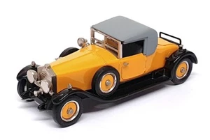 Western 1/43 Scale WMS27X - 1926 Rolls Royce Phantom 1 Doctors Coupe - Yellow - Picture 1 of 6