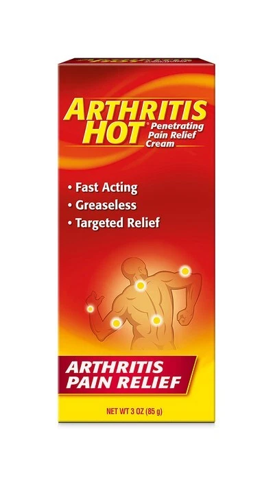  Arthritis Hot Pain Relief Creme 3 oz - Image 1 of 1