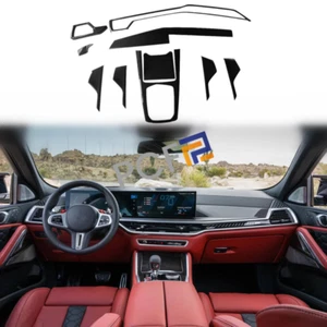For BMW X6 G06 M60I LCI Dry Carbon Fiber Inner Decoration Full Set Trim 2024-26  - Picture 1 of 12