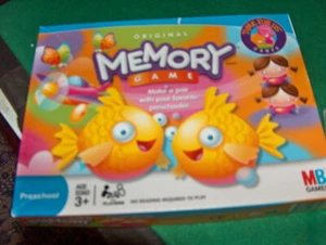 Original Memory Game Hasbro 2007 Preschool Ages 3 and Up Kids - Picture 1 of 2