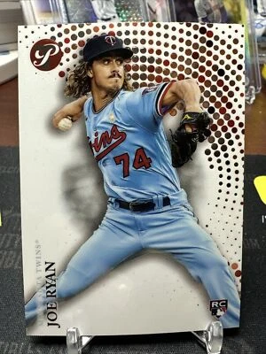 2022 Topps Pristine Joe Ryan RC Rookie Card #128 - Minnesota Twins - Image 1 of 2