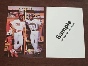 Ken Griffey Jr. and Griffey Sr. Locker Room Oddball Card Sample Broder - Picture 1 of 1