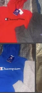 2-New Sets-Champion 2-Outfits ={2-Hoodie/2-Joggers-(Sz5/7also)URChoice-2-Sets-NW - Picture 1 of 11