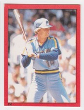 1982 Topps Stickers #236 Tom Paciorek Seattle Mariners