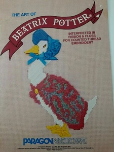 The Art of Beatrix Potter Interpreted in Ribbon & Floss Embroidery - Picture 1 of 5